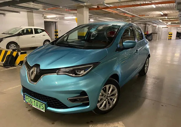 renault warmińsko-mazurskie Renault Zoe cena 77800 przebieg: 11373, rok produkcji 2020 z Złoczew